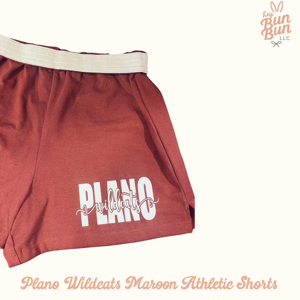 School Spirit Wear Athletic Shorts