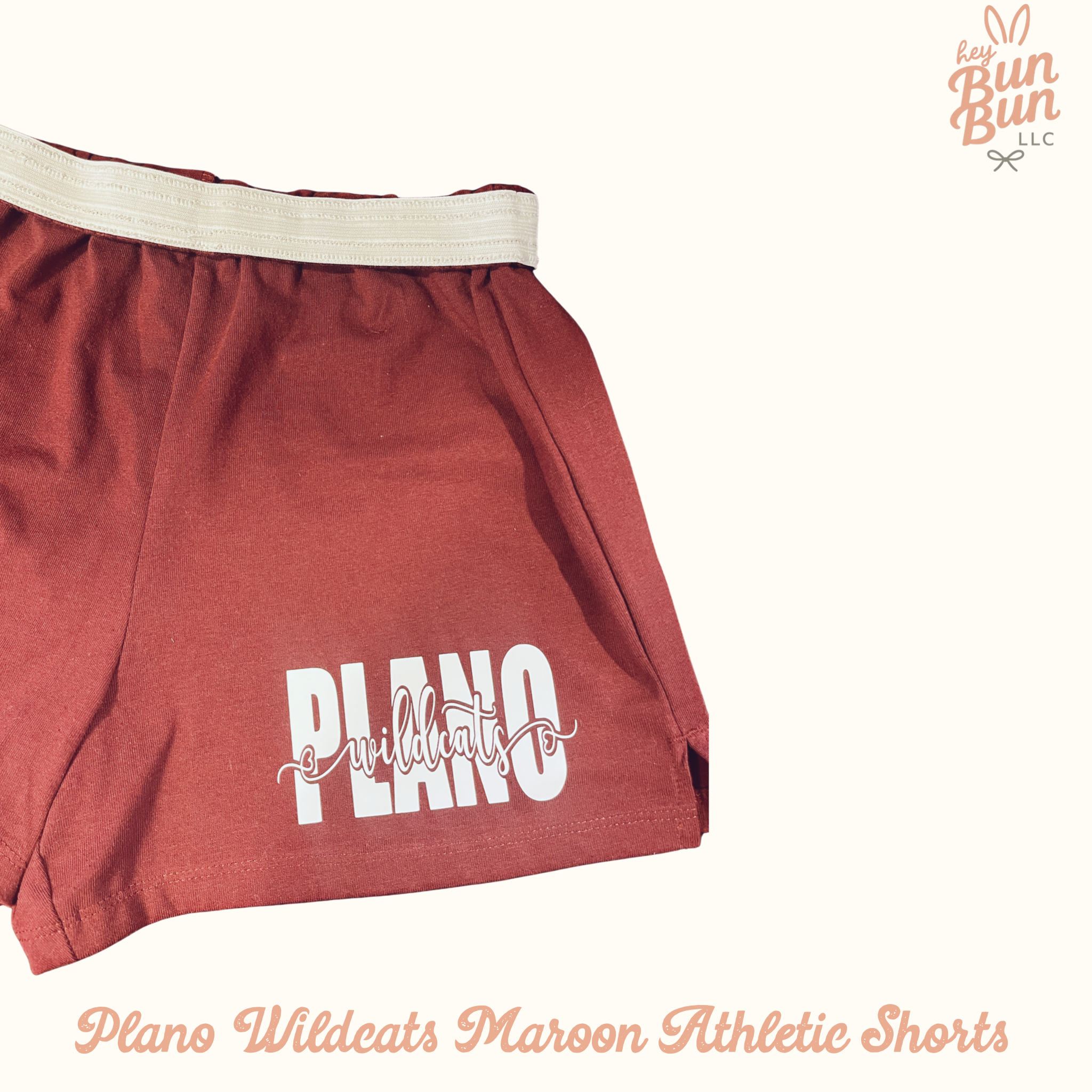 School Spirit Wear Athletic Shorts