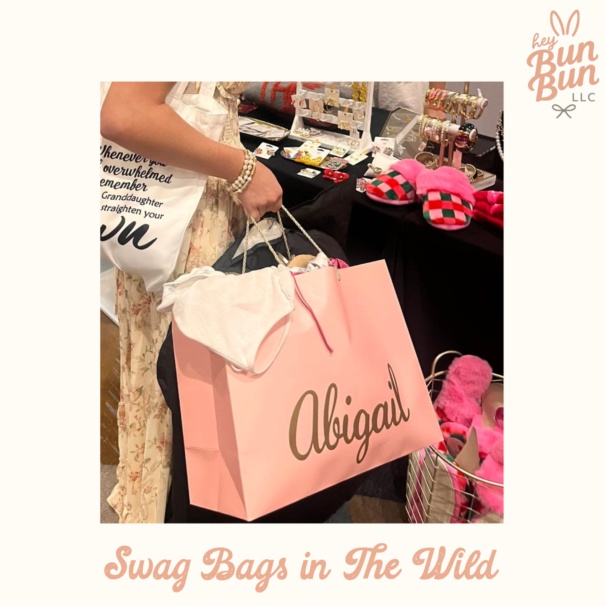 Personalized Swag Bags - Large