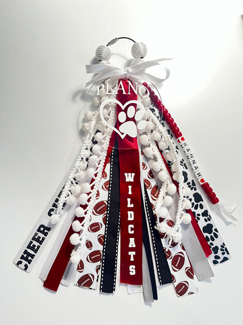 Deluxe Personalized Ribbon Bag Tags - 10 in.