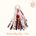 Deluxe Personalized Ribbon Bag Tags - 10 in.